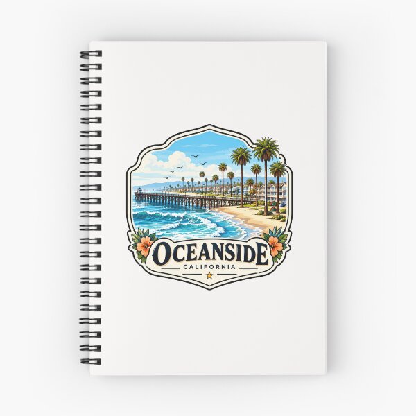 Item preview, Oceanside, California designed and sold by PamLeeDesign.