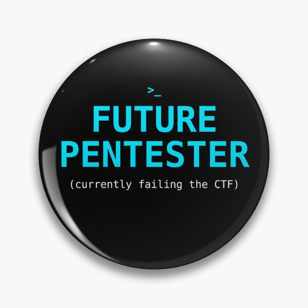 Item preview, Future Pentester Funny Cybersecurity Student Slogan designed and sold by Cyber-Shark.