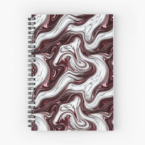 Item preview, White Marble & Maroon designed and sold by FunFitsFactory.