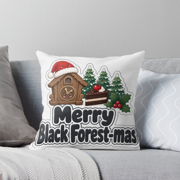 Item preview, Black Forest Christmas Merry Black Forest-mas Gift designed and sold by Soft Merch.