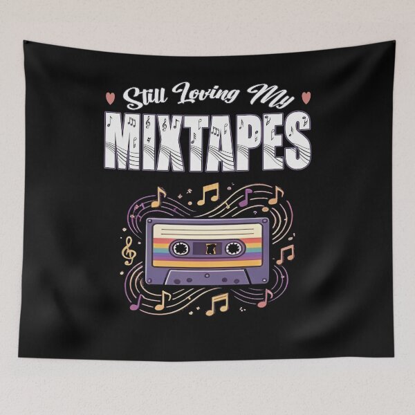 Item preview, Still Loving My Mixtapes Retro Cassette Music designed and sold by Jt41.