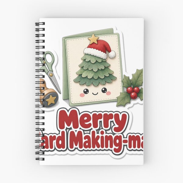 Item preview, Card Making Christmas Merry Card Making-mas Gift designed and sold by Soft Merch.