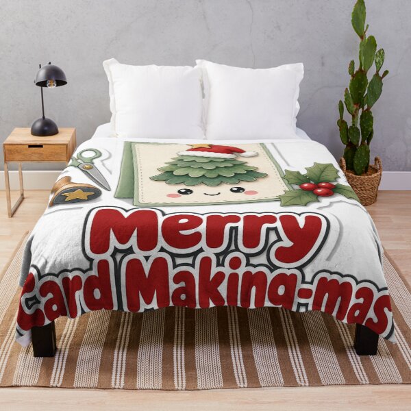 Item preview, Card Making Christmas Merry Card Making-mas Gift designed and sold by Soft Merch.