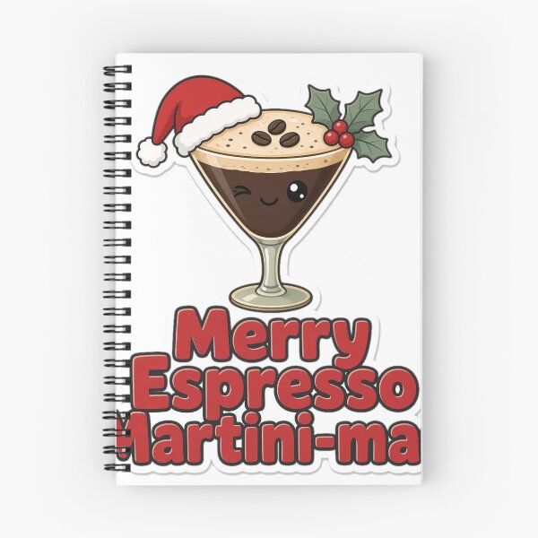 Item preview, Espresso Martini Christmas Merry Espresso Martini-mas Gift designed and sold by Soft Merch.
