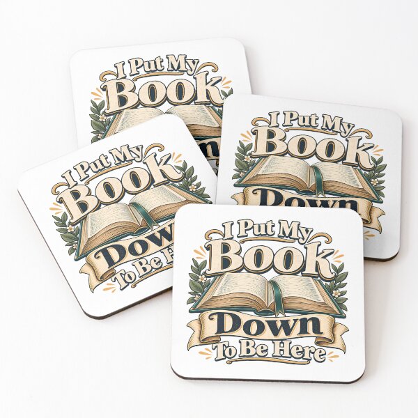 Item preview, I Put My Book Down To Be Here Funny Reading Lover  designed and sold by Photo-Sphere101.