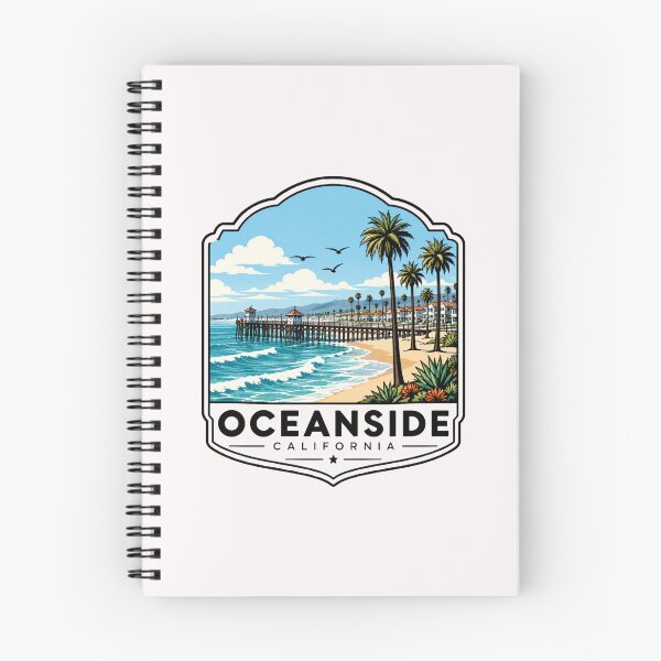 Item preview, Oceanside, California designed and sold by PamLeeDesign.