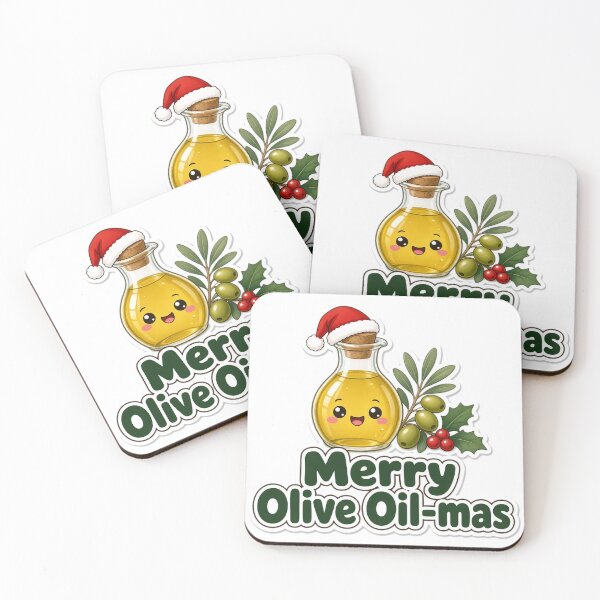 Item preview, Olive Oil Christmas Merry Olive Oil-mas Gift designed and sold by Soft Merch.