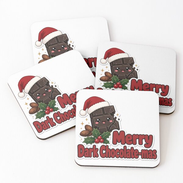 Item preview, Dark Chocolate Christmas Merry Dark Chocolate-mas Gift designed and sold by Soft Merch.