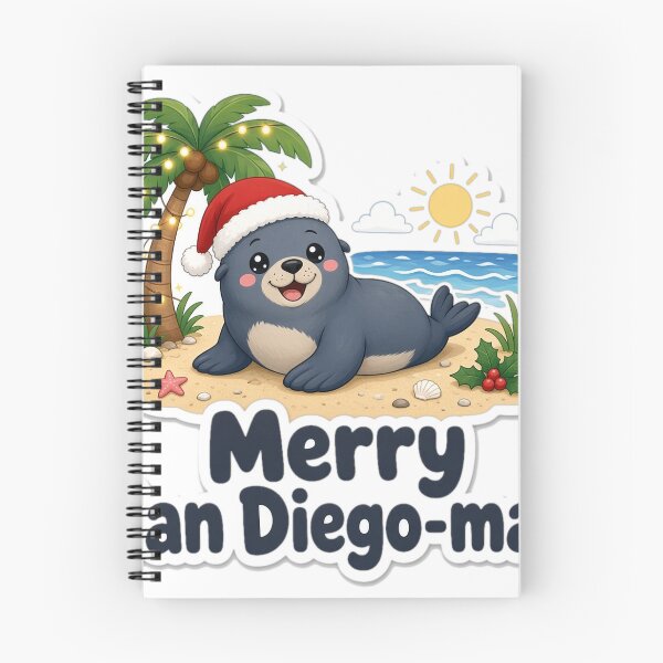 Item preview, San Diego Christmas Merry San Diego-mas Gift designed and sold by Soft Merch.