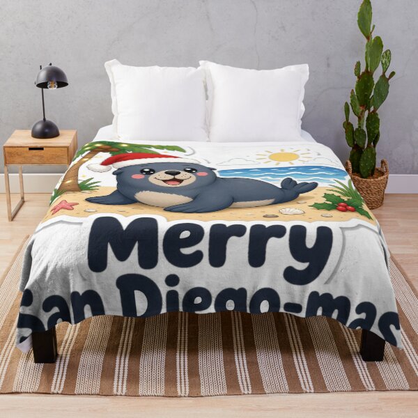 Item preview, San Diego Christmas Merry San Diego-mas Gift designed and sold by Soft Merch.