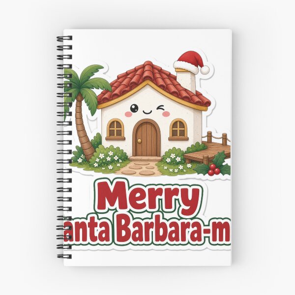 Item preview, Santa Barbara Christmas Merry Santa Barbara-mas Gift designed and sold by Soft Merch.