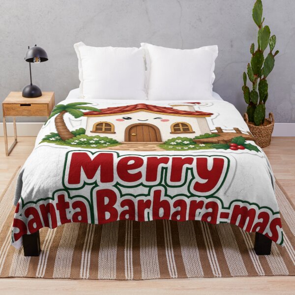 Item preview, Santa Barbara Christmas Merry Santa Barbara-mas Gift designed and sold by Soft Merch.