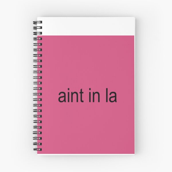 Item preview, Aint In LA Adéla Song Lyric Typography Design designed and sold by yuennbunn.