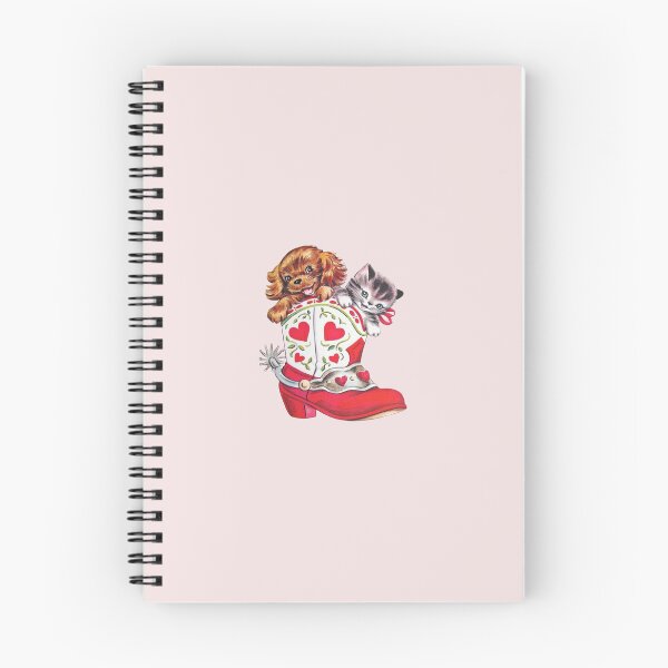 Item preview, Vintage puppy and Cat in Cowboy Boot Sticker designed and sold by summerlovins.