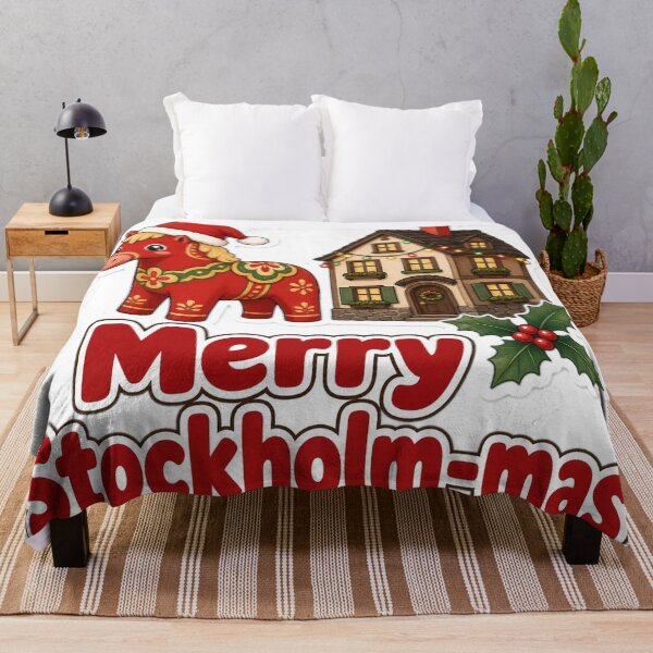 Item preview, Stockholm Christmas Merry Stockholm-mas Gift designed and sold by Soft Merch.