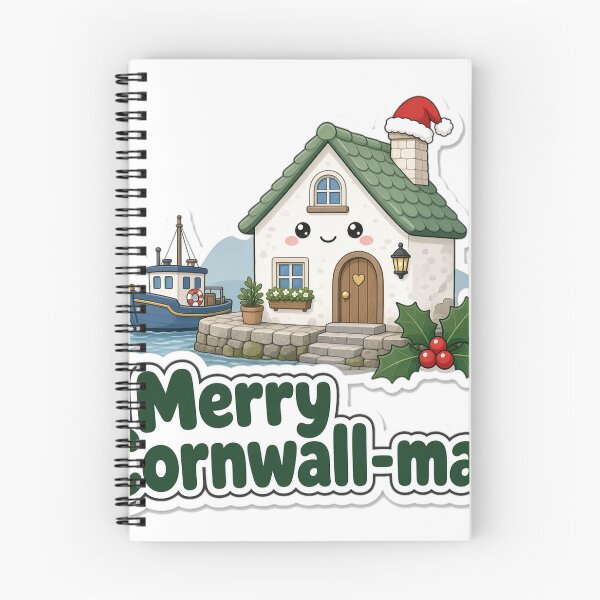 Item preview, Cornwall Christmas Merry Cornwall-mas Gift designed and sold by Soft Merch.