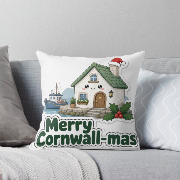 Item preview, Cornwall Christmas Merry Cornwall-mas Gift designed and sold by Soft Merch.