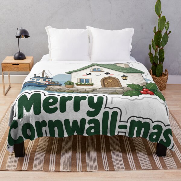 Item preview, Cornwall Christmas Merry Cornwall-mas Gift designed and sold by Soft Merch.