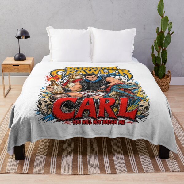 Item preview, Dungeon Crawler Carl You Will Not Break Me designed and sold by AishaOneLove.