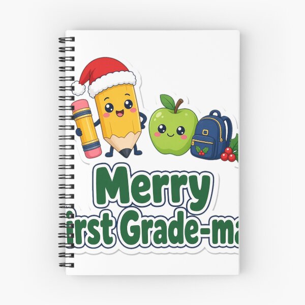 Item preview, First Grade Christmas Merry First Grade-mas Gift designed and sold by Soft Merch.