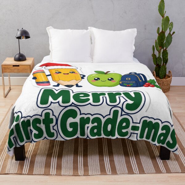 Item preview, First Grade Christmas Merry First Grade-mas Gift designed and sold by Soft Merch.
