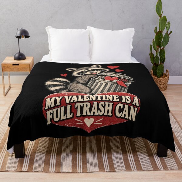 Item preview, My Valentine Is A Full Trash Can designed and sold by HeleneKarlsen.