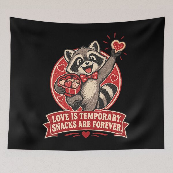 Item preview, Love Is Temporary Snacks Are Forever designed and sold by HeleneKarlsen.