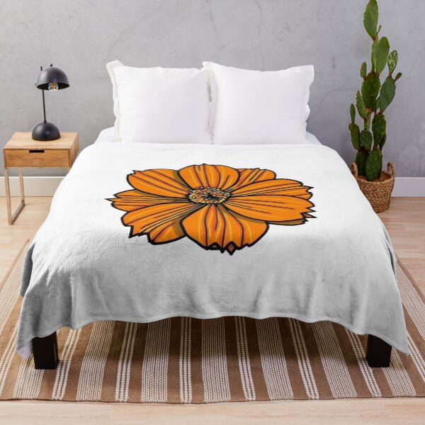 Item preview, Vibrant Orange Marigold Flower Botanical Nature designed and sold by EbasiMolynex.