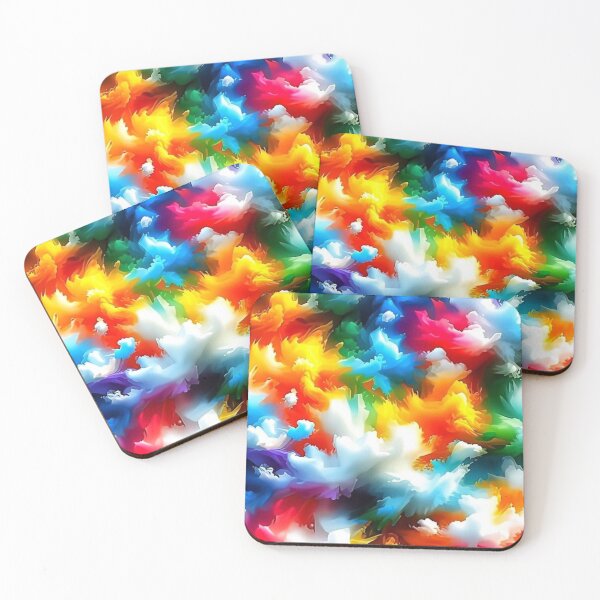 Item preview, Vibrant Abstract Smoke Color Painting designed and sold by DKSH1234.