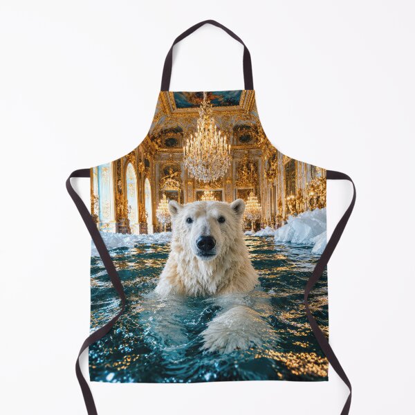 Item preview, Polar Bear in Flooded Palace designed and sold by Elisabeth Lucas.
