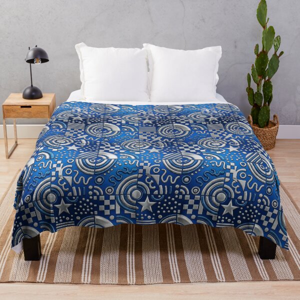 Item preview, Metallic Blue & Silver designed and sold by FunFitsFactory.