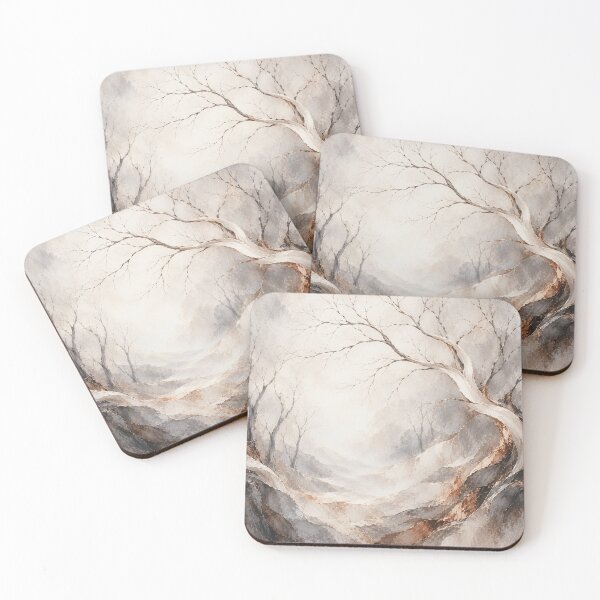 Item preview, Misty Forest Bare Branches designed and sold by WeaveSphere.