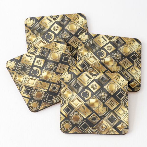 Item preview, Metallic Gold & Black designed and sold by FunFitsFactory.