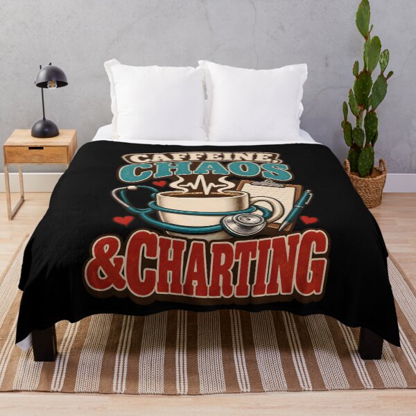 Item preview, Caffeine Chaos and Charting designed and sold by RishJal.