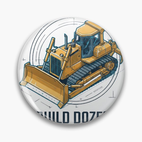 Item preview, Bulldozer Blueprint Engineering Design designed and sold by 4AGift.