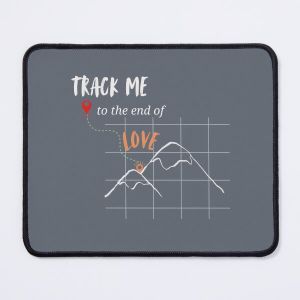 Item preview, Track Me to the End of Love designed and sold by EntangledRhyme.
