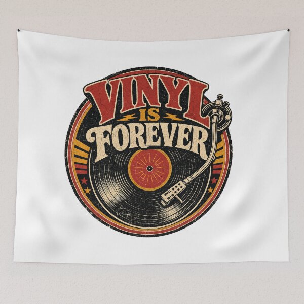 Item preview, VINYL IS FOREVER designed and sold by NicheWearStudio.