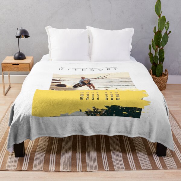 Item preview, Kitesurf Wave Raw Beach Surf Design designed and sold by OndaLiza.