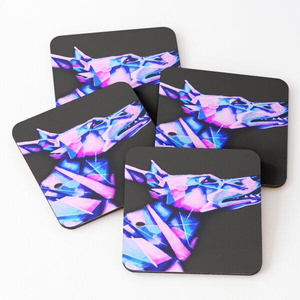Item preview, Do You Love Blue & Pink? – Colorful Dog Art designed and sold by DesignbyDizdar.