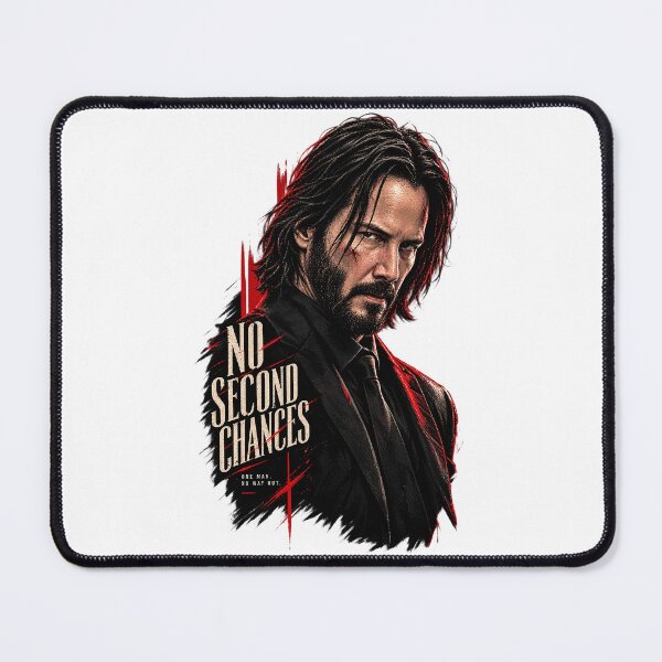 Item preview, John Wick No Second Chances Keanu Reeves Tribute designed and sold by Fashvora.