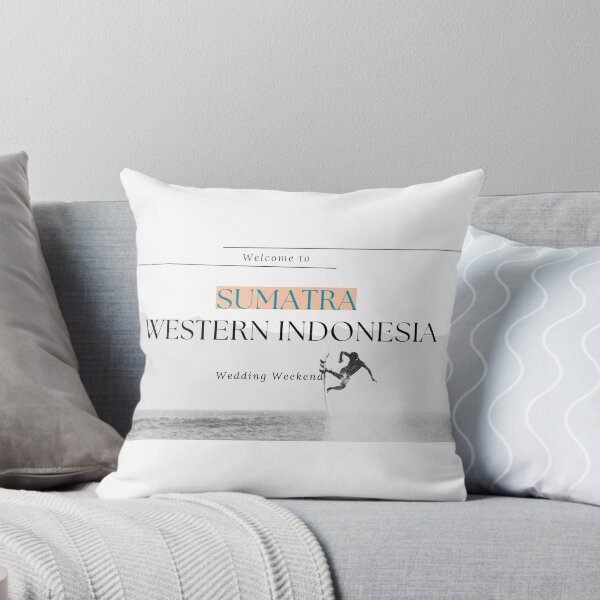 Item preview, Sumatra Western Indonesia Minimal Surf Poster designed and sold by OndaLiza.