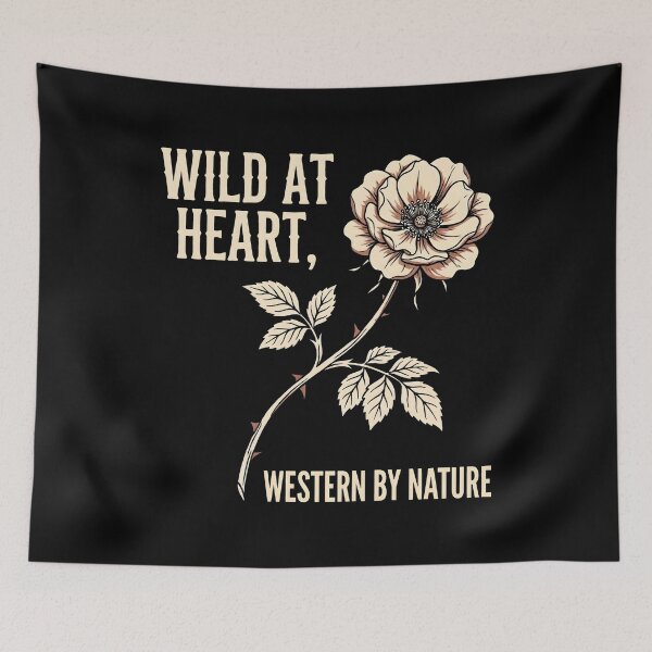 Item preview, Wild At Heart Western By Nature designed and sold by SplashTastic.