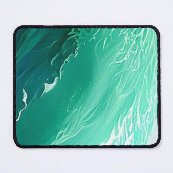 Item preview, Turquoise Ocean Wave Abstract Art – Aqua Blue Water Texture designed and sold by demigots.