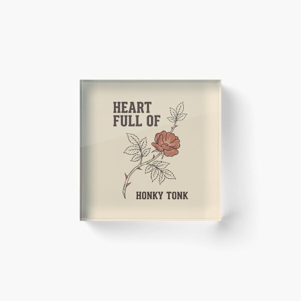Item preview, Heart Full Of Honky Tonk designed and sold by SplashTastic.