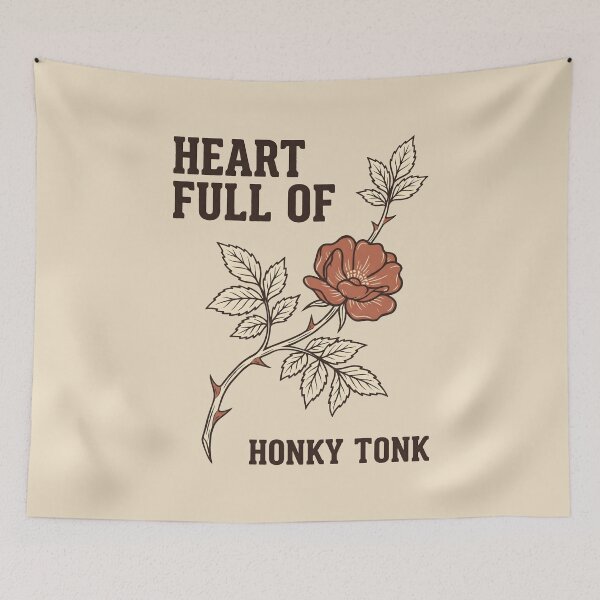 Item preview, Heart Full Of Honky Tonk designed and sold by SplashTastic.
