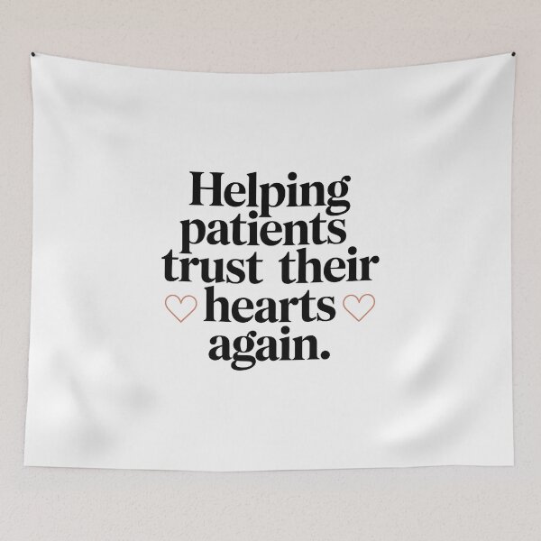 Item preview, Helping Patients Trust Their Hearts Again – Cardiac Rehab Nurse Gift designed and sold by CuteDesignables.