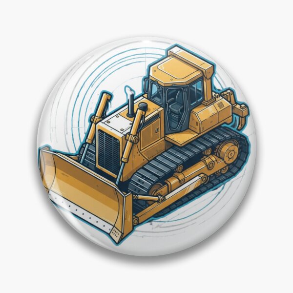 Item preview, Bulldozer Blueprint Engineering Design designed and sold by 4AGift.