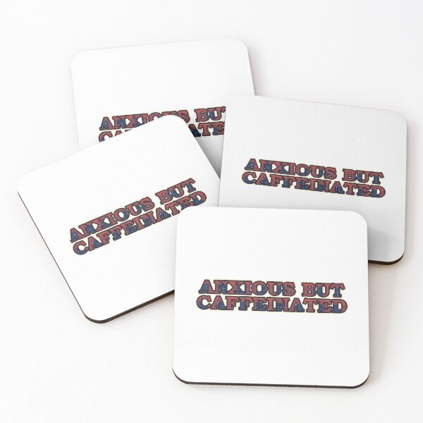 Item preview, Anxious But Caffeinated Funny Cozy Shirt designed and sold by Alphakenon.