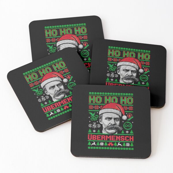 Item preview, Philosophy Ugly Christmas Friedrich Nietzsche Ubermensch designed and sold by GrandeDuc.