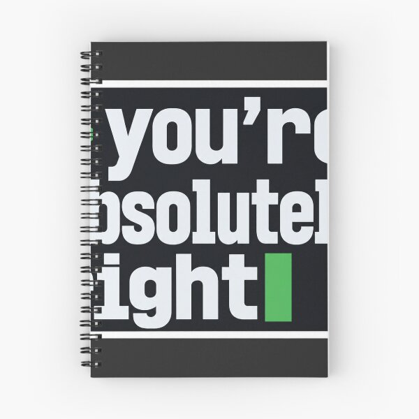 Item preview, You're Absolutely Right - Claude AI Coding Terminal Sticker designed and sold by Stick Erify.